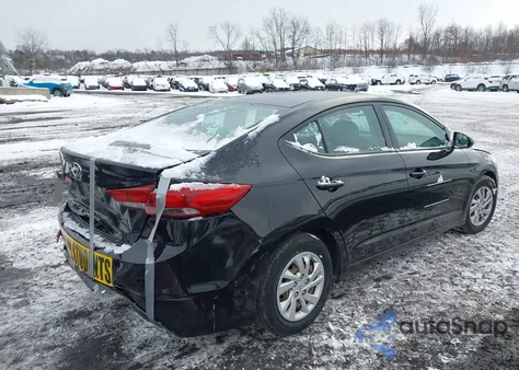 2018 Hyundai Elantra Se from USA, damaged, VIN 5NPD74LF0JH225141